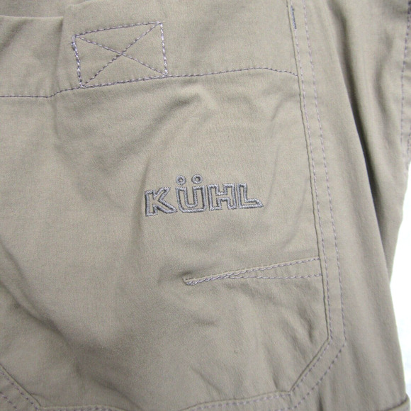 Kuhl Pants Mens 40X30 Liberator Convertible Zip Off Shorts Stealth Utility Beige - Picture 5 of 13